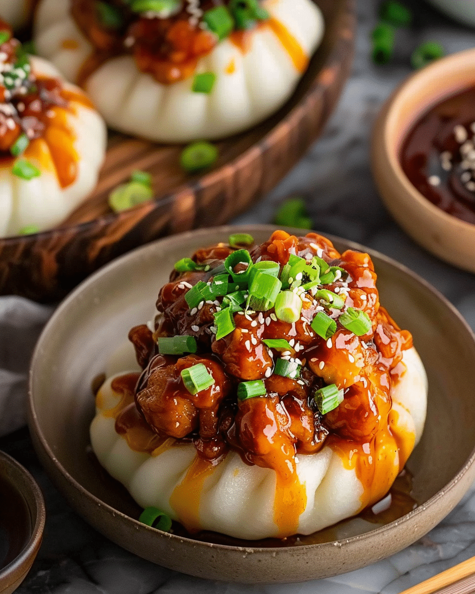 Korean Chicken Bao