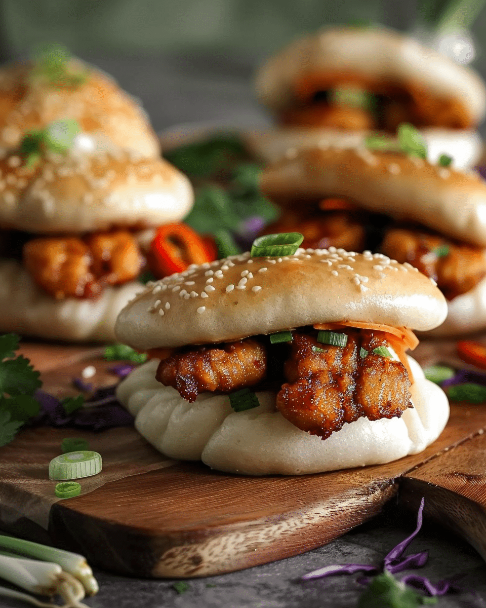 Korean Chicken Bao