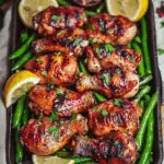 Lemon Garlic Butter Chicken and Green Beans