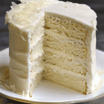 Lemon White Velvet Cake