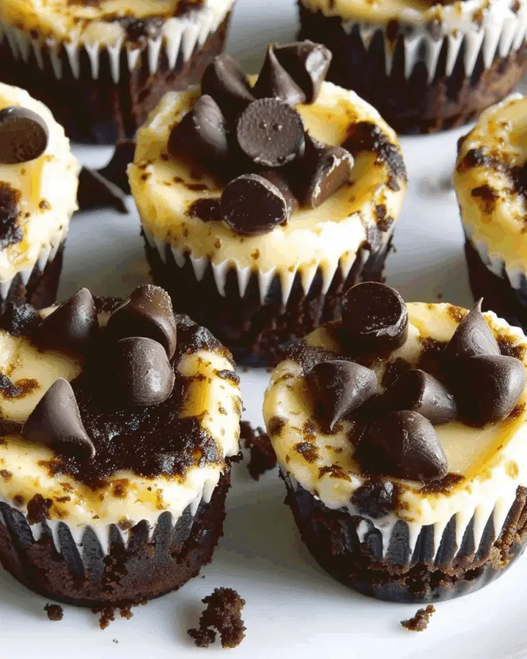 Loaded Brownie Cheesecake Cups