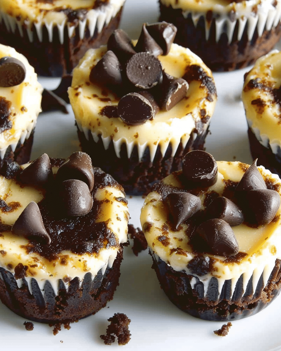 Loaded Brownie Cheesecake Cups
