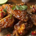 Mango Chili Chicken Wings