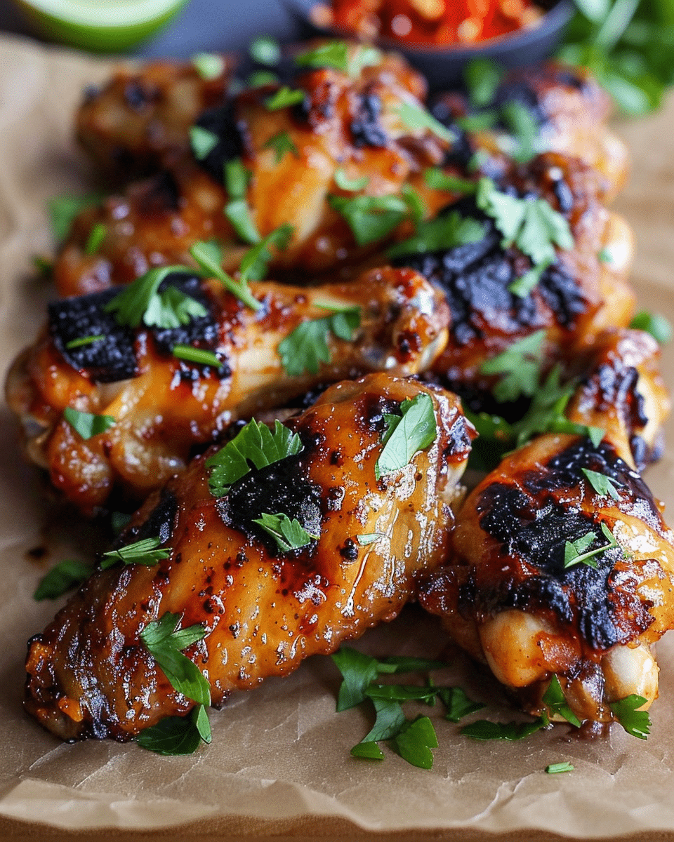 Mango Chili Chicken Wings