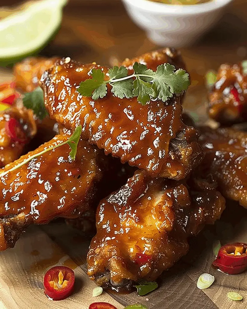 Mango Chili Chicken Wings