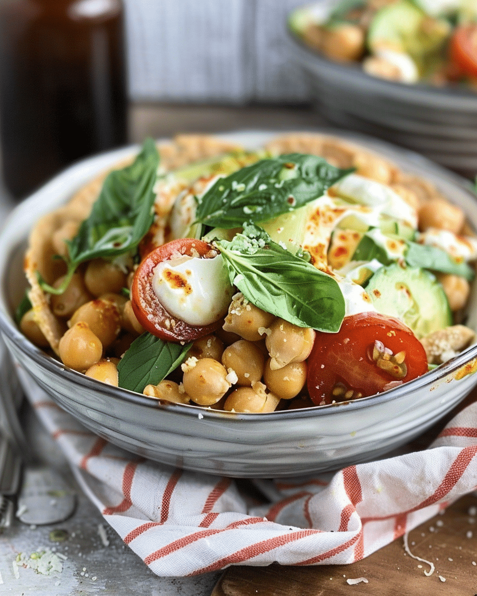 The Best Mediterranean Chickpea Salad