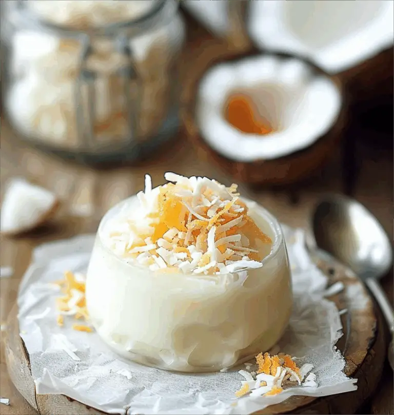 Meyer Lemon Coconut Panna Cotta