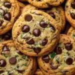 Mint Chocolate Chip Cookies