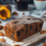 Rich Espresso and Date Cake with Crunchy Walnuts