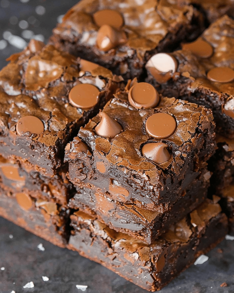 Fudgy No-Bake Brownies