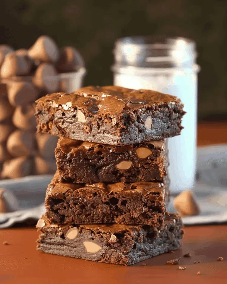 Fudgy No-Bake Brownies