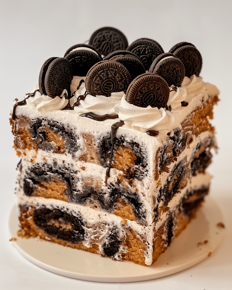 Oreo Honeybun Cake