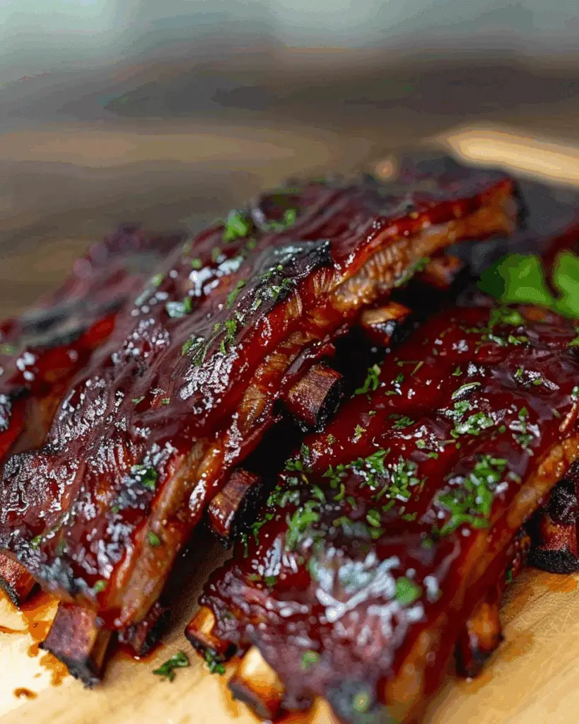 Oven Baked BBQ Beef Ribs