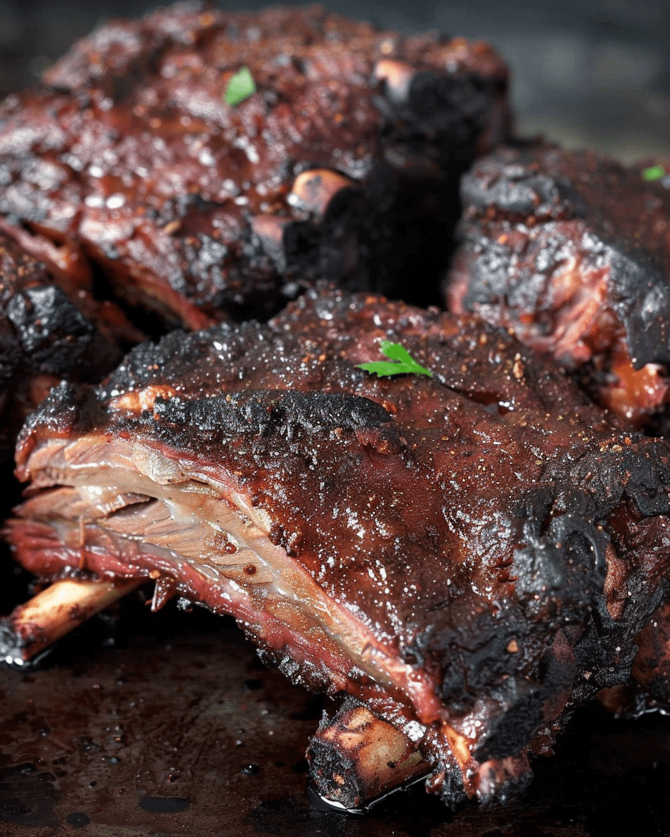 Oven Baked BBQ Beef Ribs