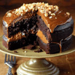 Peanut Butter Earthquake Cake