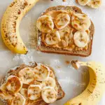 Peanut Butter Banana Toast (6 Delicious Ways)