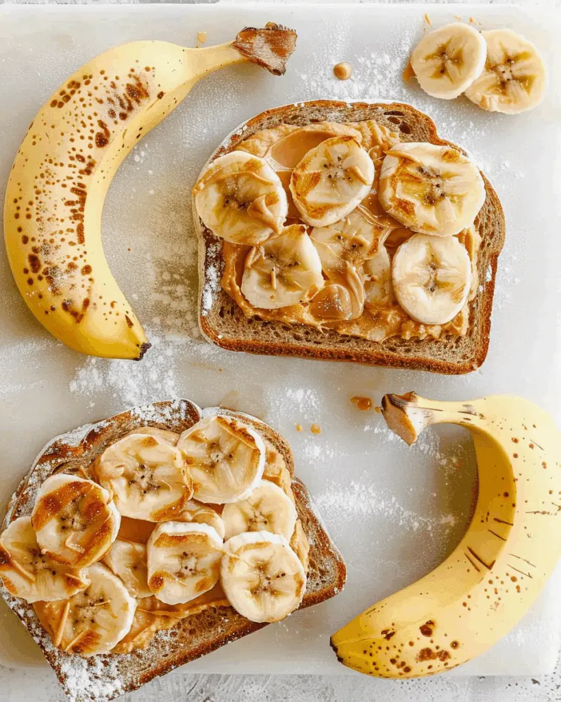 Peanut Butter Banana Toast (6 Delicious Ways)