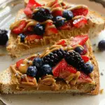 Peanut Butter and Berry Toast