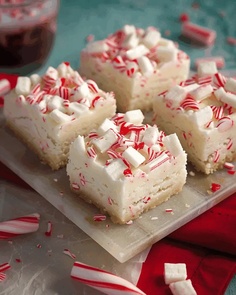 Peppermint Sugar Cookie Bars