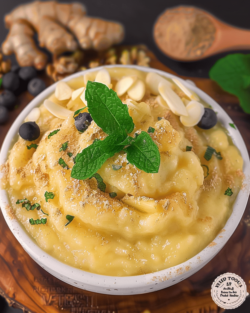 Pineapple Ginger Smoothie Bowl