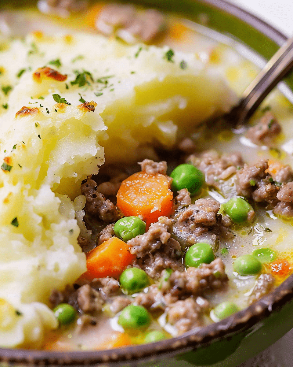 Protein Packed Shepherd’s Pie Soup