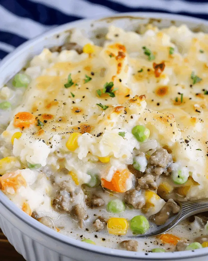 Protein Packed Shepherd’s Pie Soup