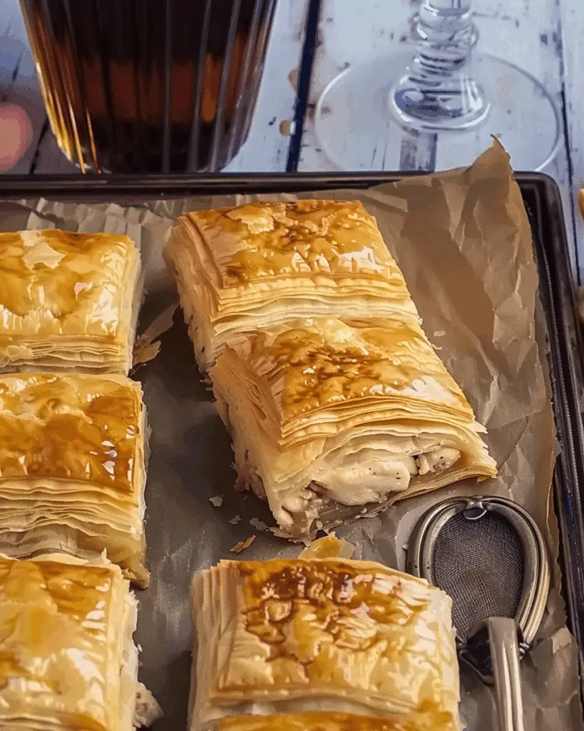 Puff Pastry Chicken Pockets