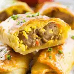 Sausage and Egg Breakfast Rolls