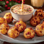 Reuben Balls with Spicy Thousand Island Dipping Sauce