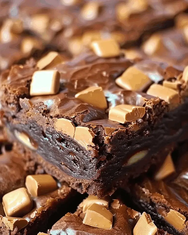 Snickers Brownie Bars