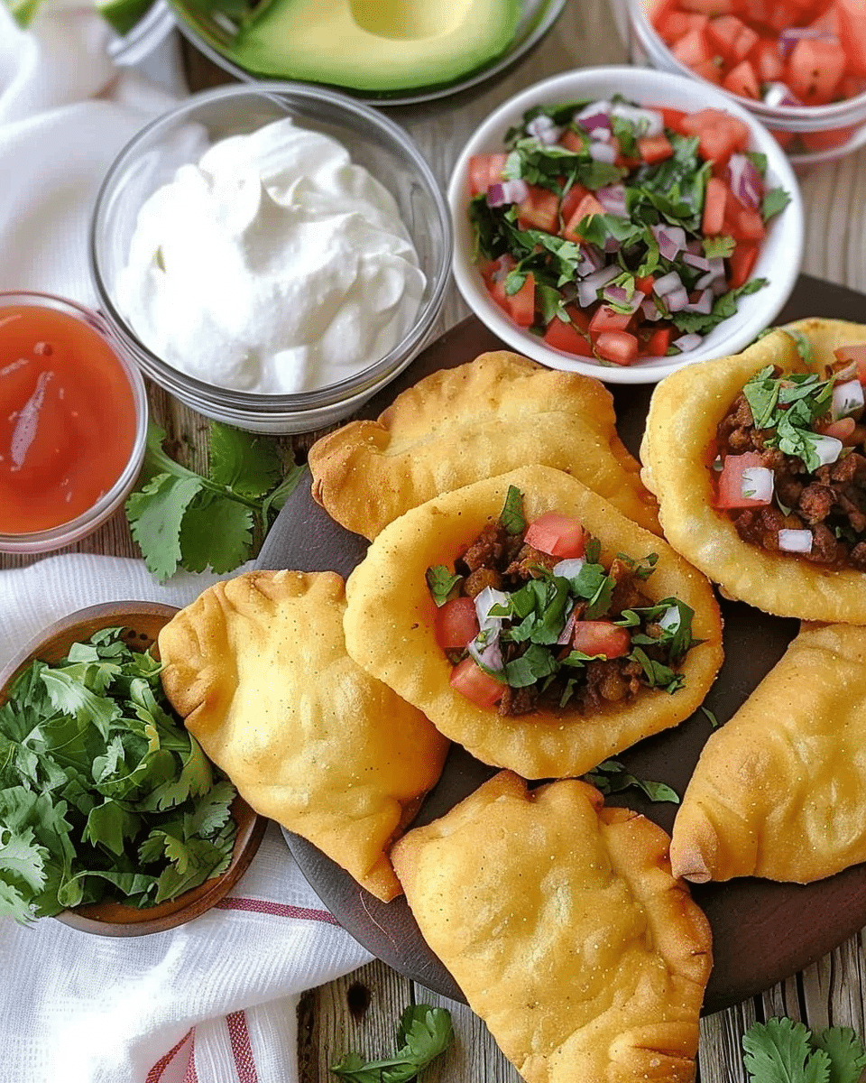 Soft and Fluffy Indian Fry Bread Tacos