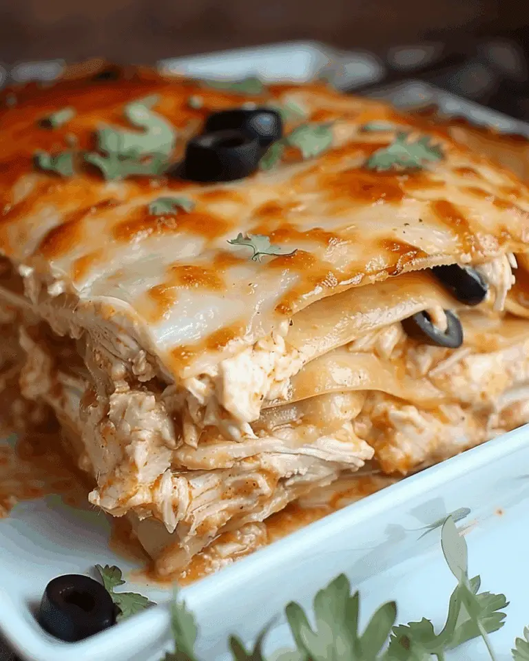 Sour Cream Chicken Enchilada Casserole