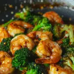 Spicy Honey-Garlic Shrimp & Broccoli Stir-Fry