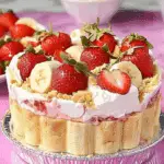 Strawberry Cheesecake Banana Pudding