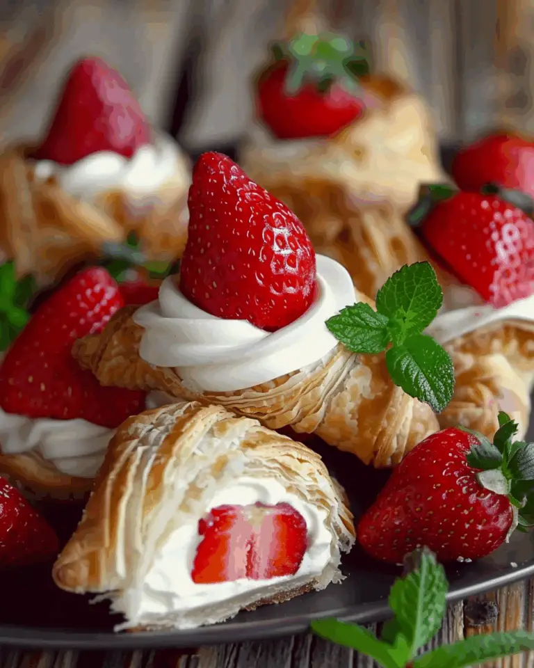 Strawberry Cheesecake Turnovers