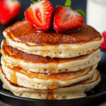 Strawberry Greek Yogurt Pancakes