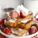 Stuffed Strawberry Cheesecake French Toast