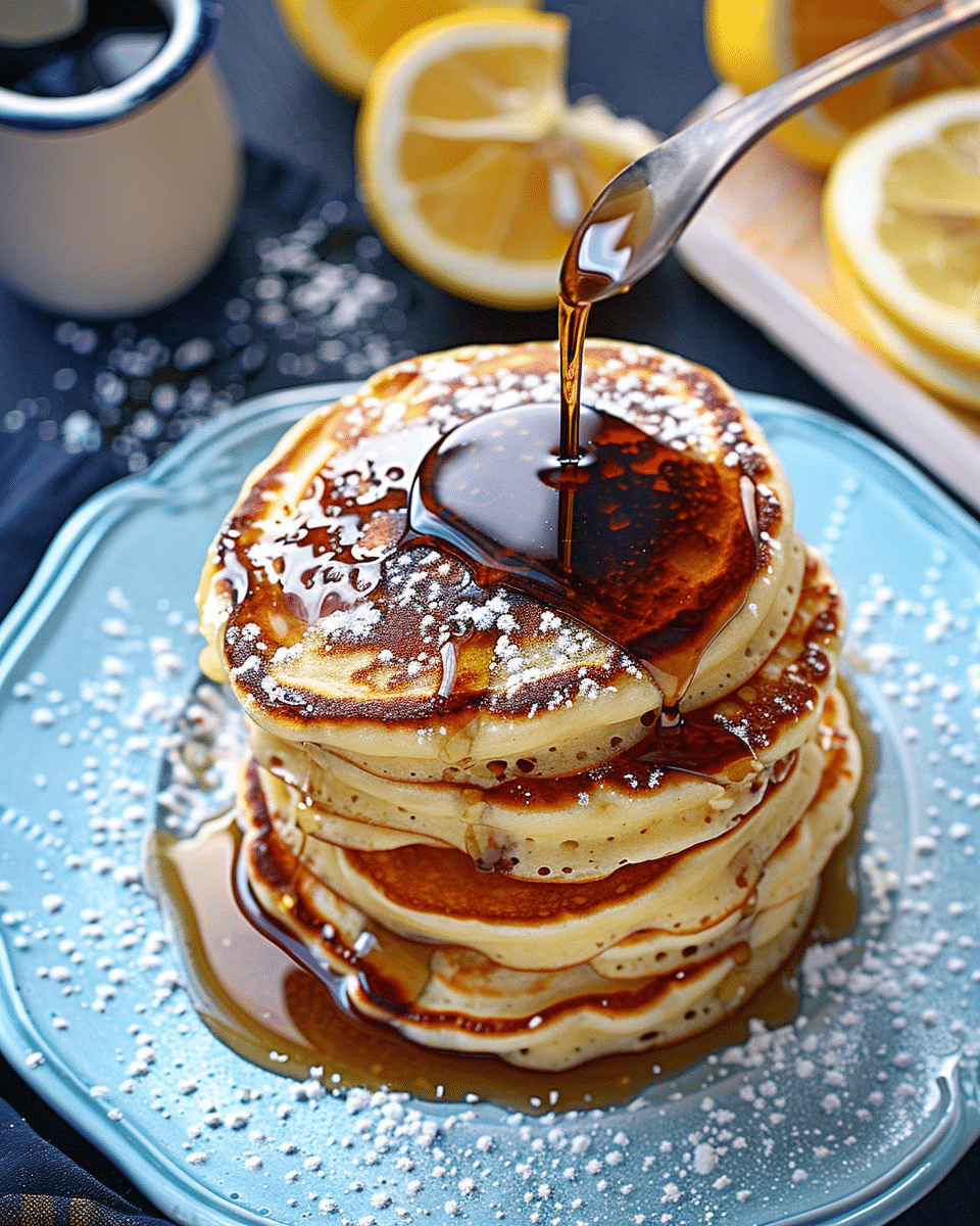 Super-Fluffy Lemon Ricotta Pancakes