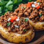Taco Loaded Baked Potatoes
