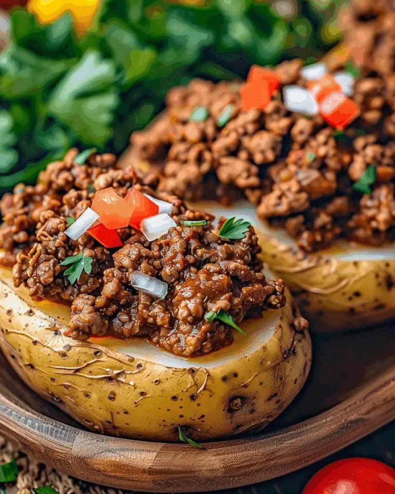 Taco Loaded Baked Potatoes
