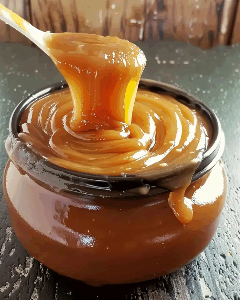 Thick Caramel Sauce