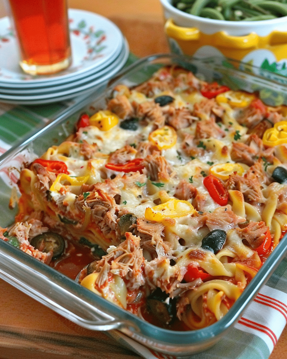 Tuna & Philadelphia Cheese Bake