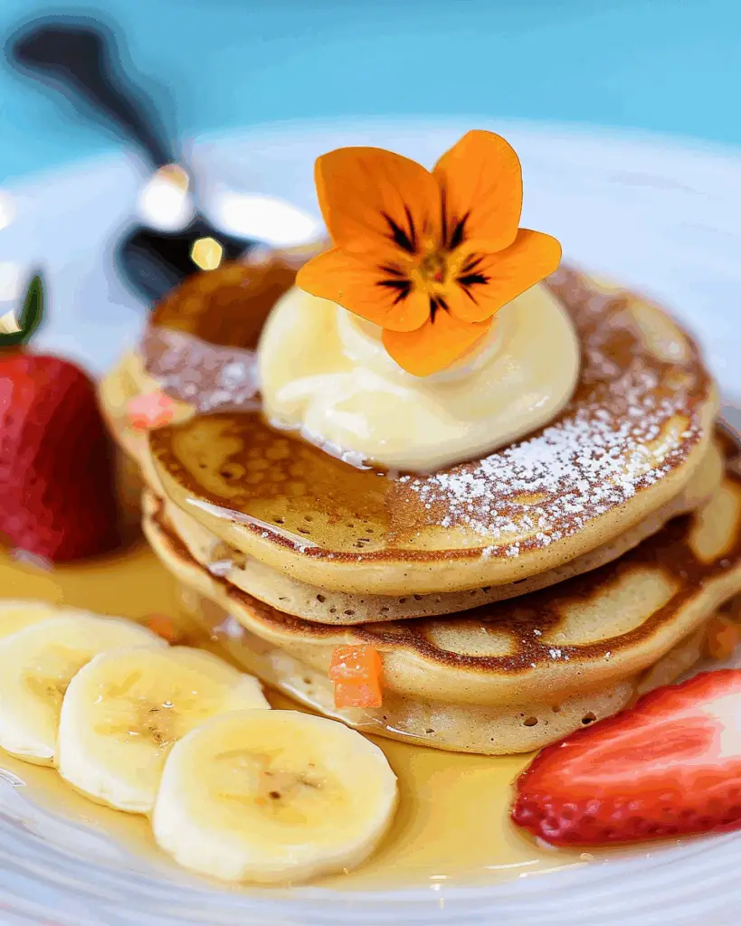 Vegan Carrot Cake Pancakes