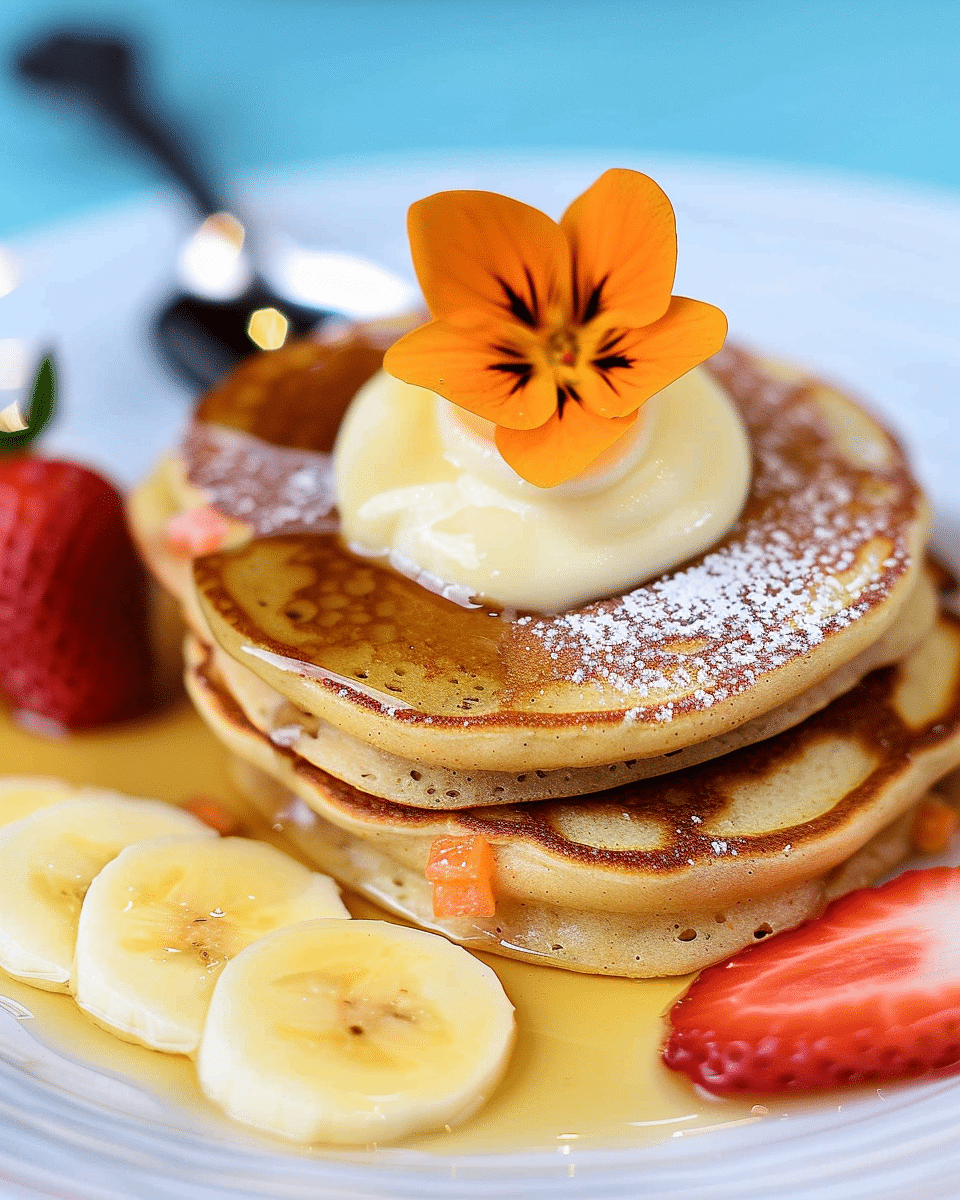 Vegan Carrot Cake Pancakes
