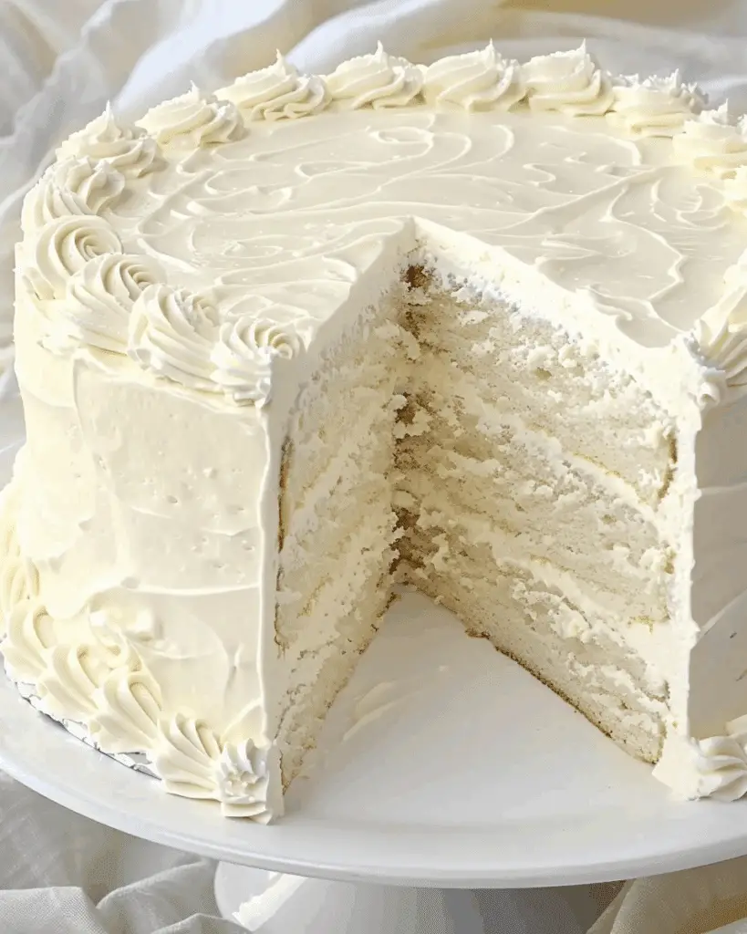 White Velvet Cake
