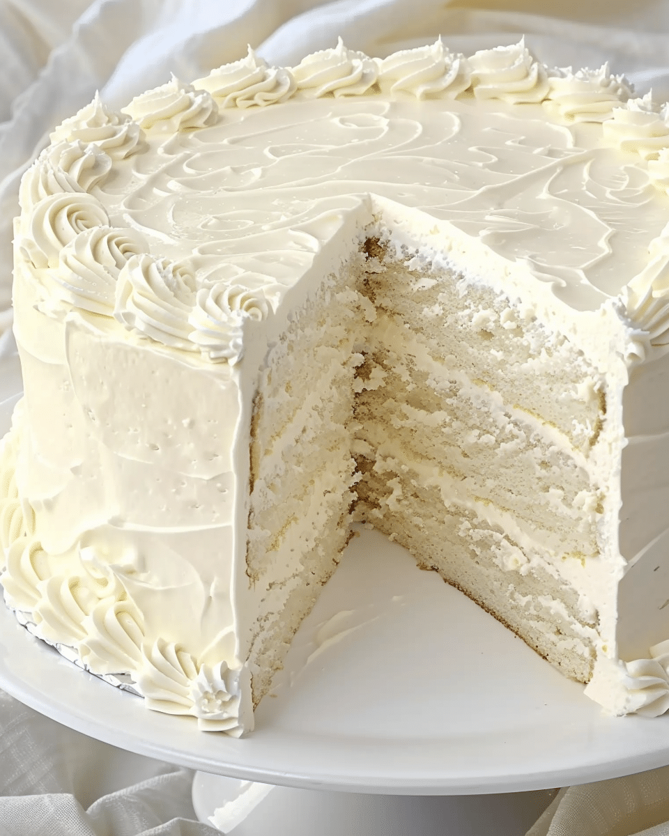 White Velvet Cake