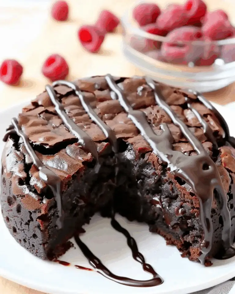 Flourless Black Cocoa and Chia Greek Yogurt Cake