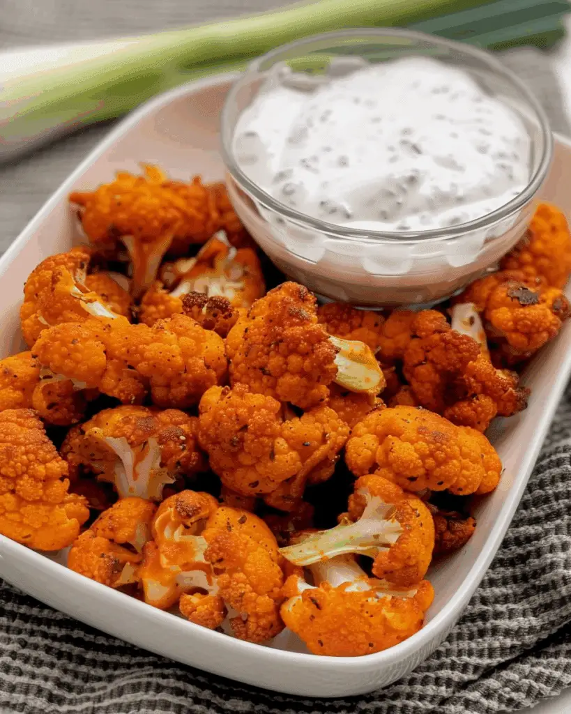 Cauliflower Air Fryer Bites