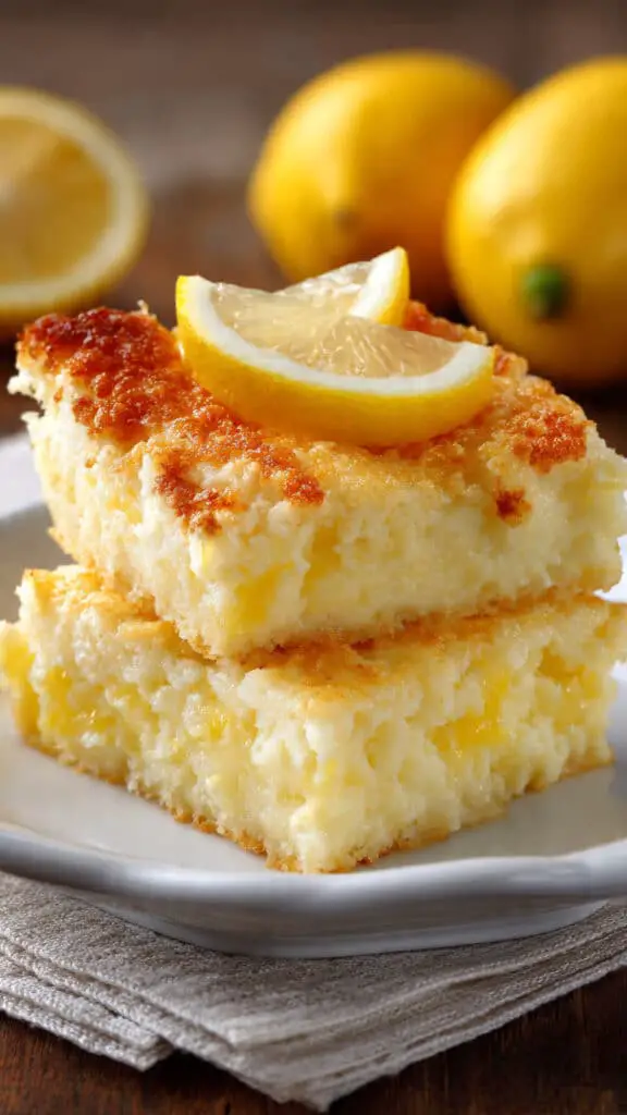 4-Ingredient Lemon Cream Cheese Dump Cake
