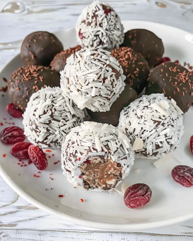 Festive Nut & Dried Fruit Truffles